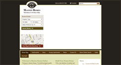 Desktop Screenshot of mastonhomes.net